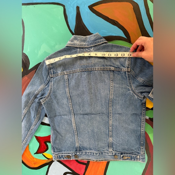 Levi’s Zip-up Blue Denim Jacket - Picture 6 of 6